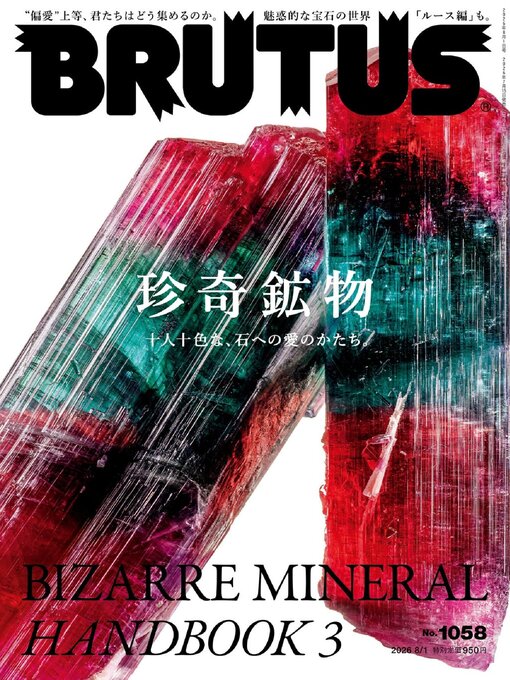 Cover image for BRUTUS (ブルータス)